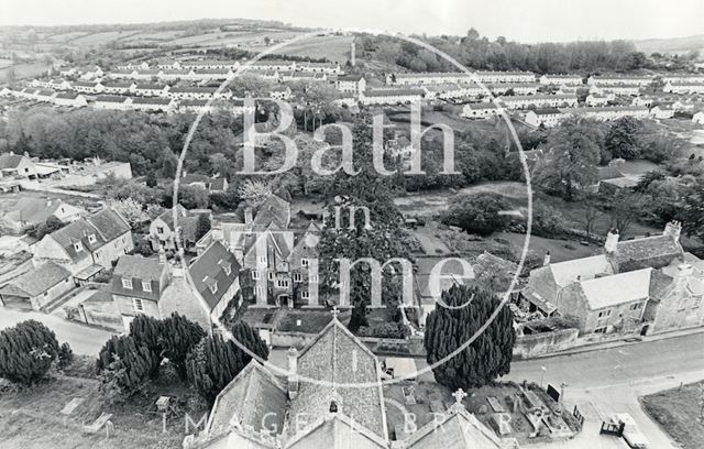 View from the spire of St. John the Baptist Church, Northend, Batheaston 1983