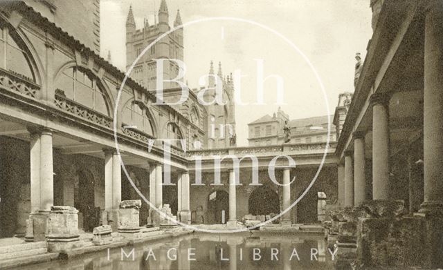 The Roman Great Bath, Bath c.1930