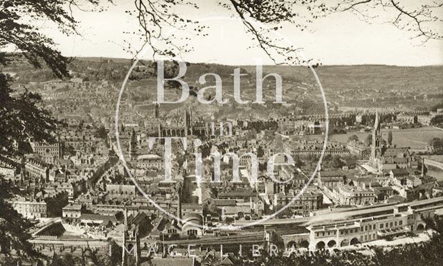 View of Bath from Beechen Cliff c.1930