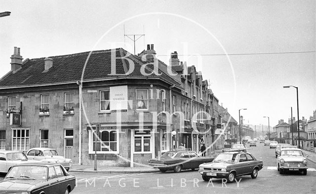 Newbridge Inn, 1, St. Peter's Terrace, Lower Bristol Road, East Twerton, Bath 1971