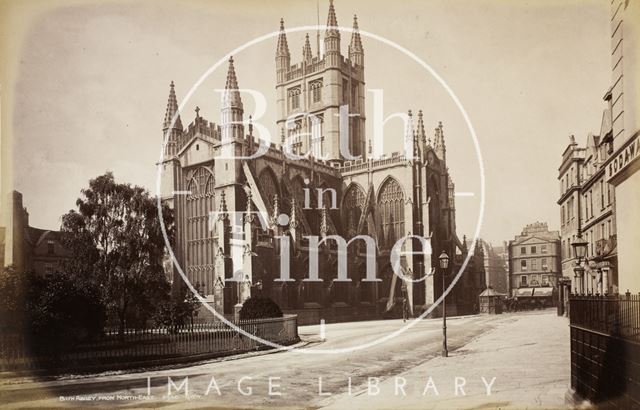 Bath Abbey from the northeast c.1890