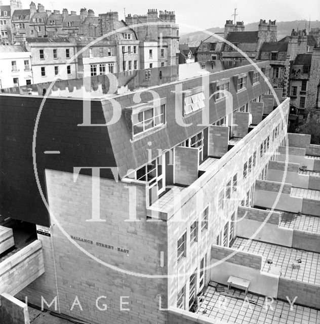 Ballance Street development area, Julian Road, Bath 1972