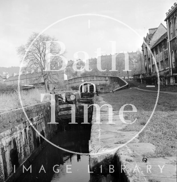 Kennet and Avon Canal, Bath 1972