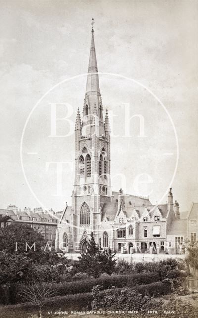 St. John's Roman Catholic Church, Bath c.1890