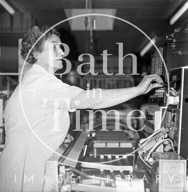 The kitchen at Woolworths, Stall Street, Bath 1972