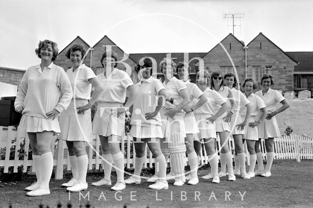 The West of England Ladies Cricket Team, Cricket Ground, Bath 1972