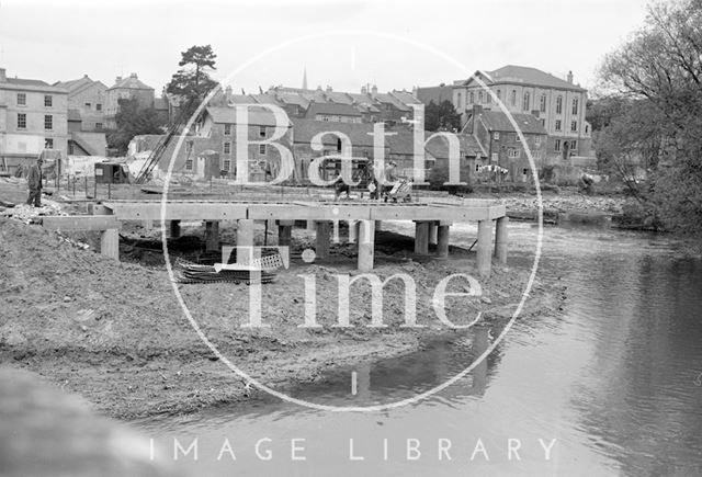 Redeveloping the riverside at Chippenham, Wiltshire c.1959