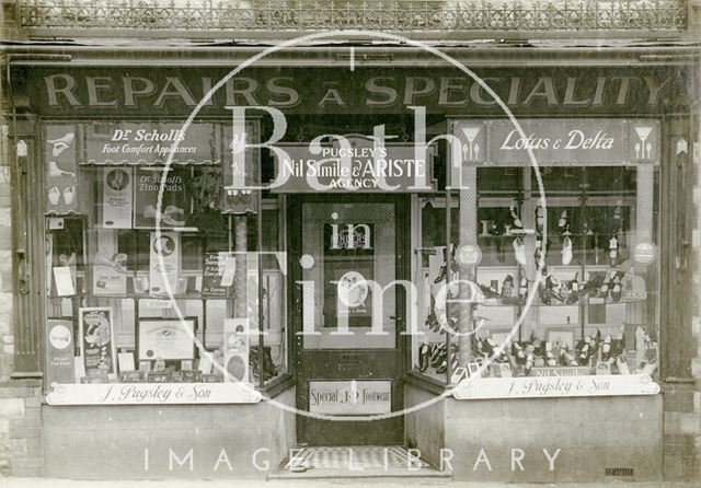 J. Pugsley & Son, footwear shop, Bath c.1930