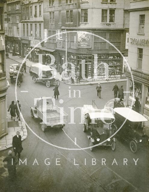 Westgate Street from Kingsmead Square, Bath 1925