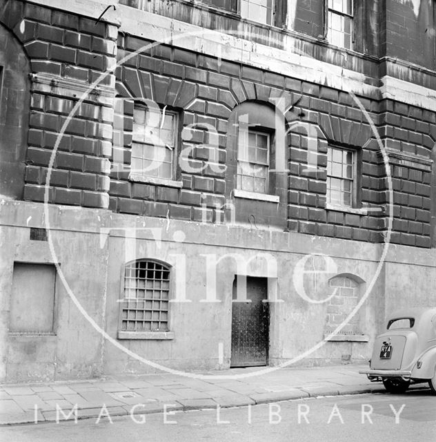 The old prison on Grove Street, Bath 1965