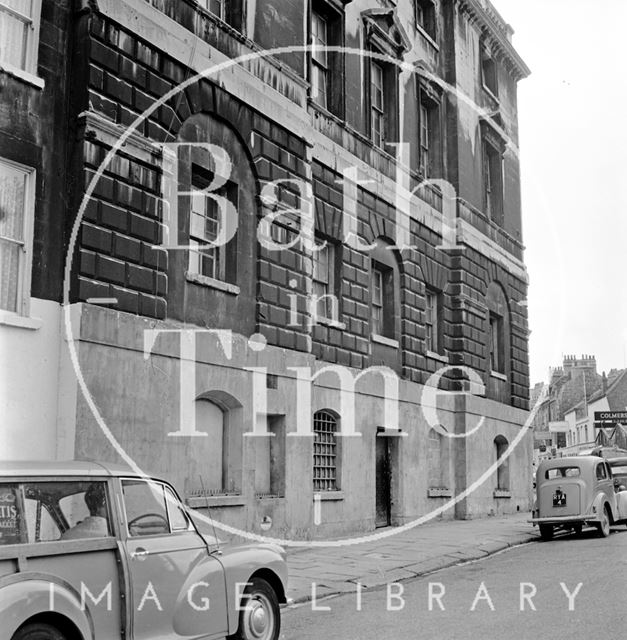 The old prison on Grove Street, Bath 1965