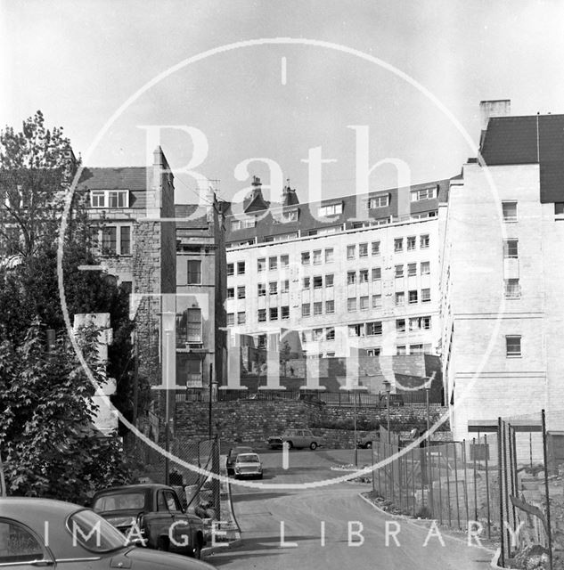 Ballance Street, old and new, Bath 1973