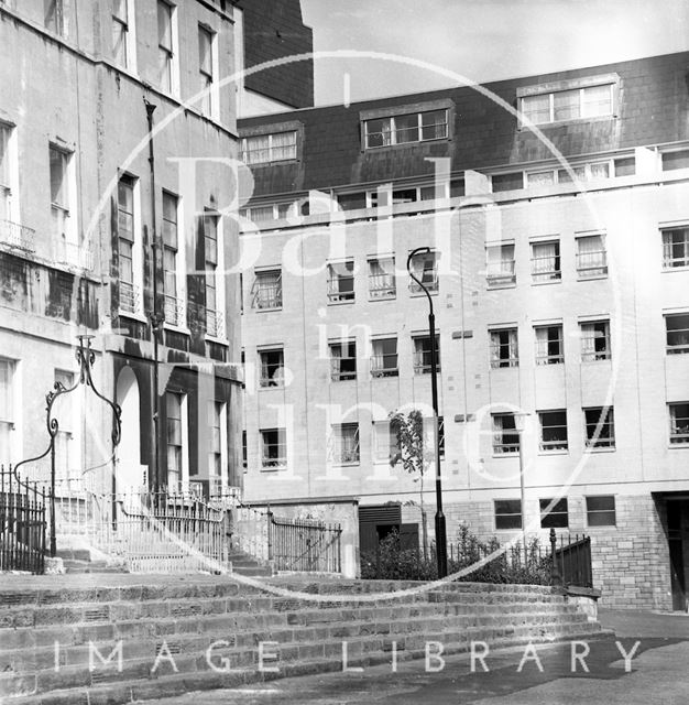 Ballance Street, old and new, Bath 1973