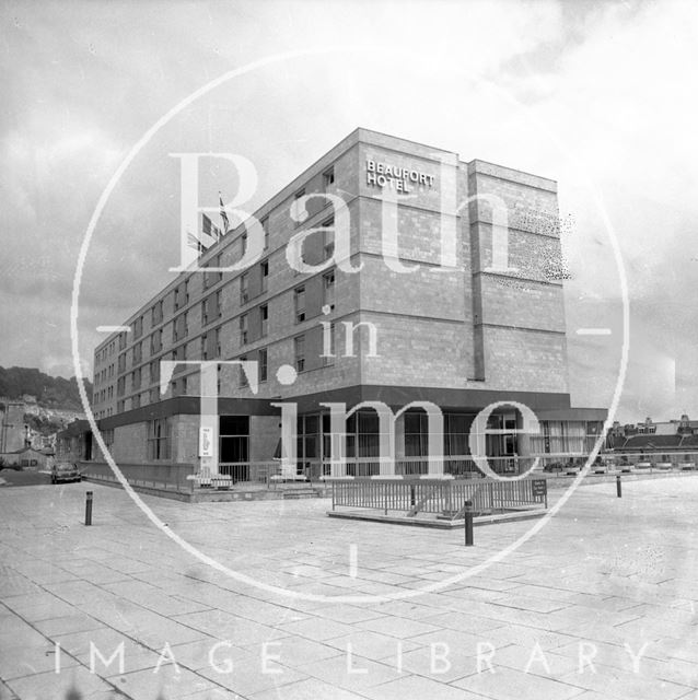 The Beaufort Hotel, Bath 1973