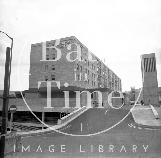 The Beaufort Hotel, Bath 1973