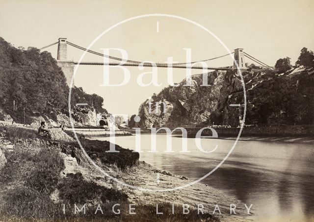 Brunel's Clifton Suspension Bridge, Bristol c.1880