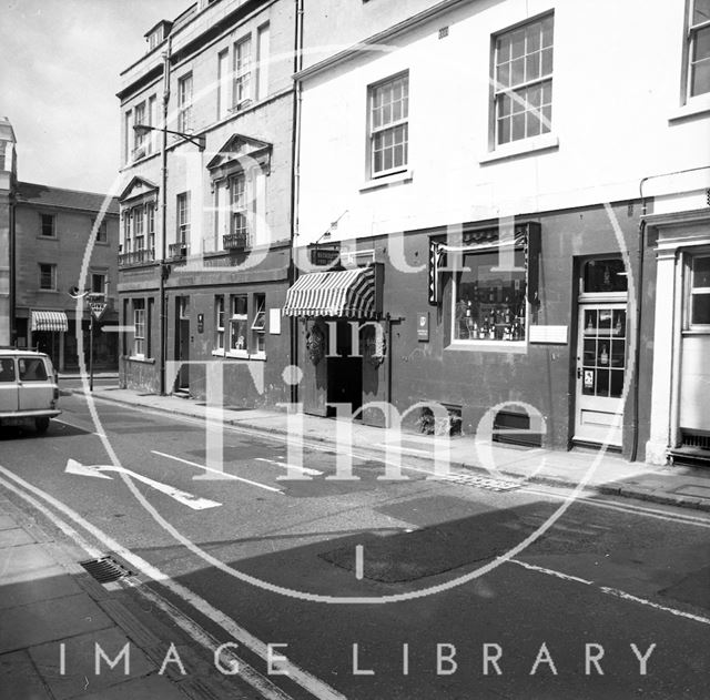 Broadley & Co. and Broadley Vaults, Upper Borough Wall, Bath 1973