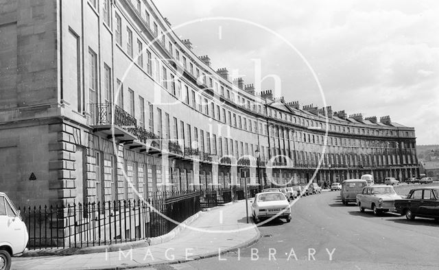 Norfolk Crescent, Bath 1974