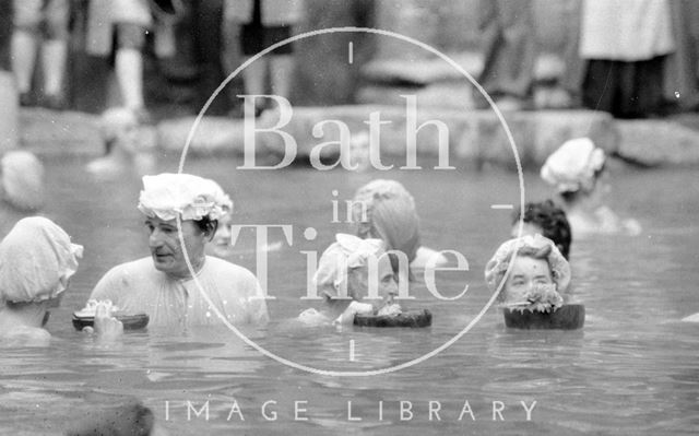 Filming the Bawdy Adventures of Tom Jones at the Roman Baths, Bath 1976