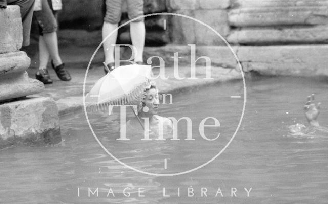 Filming the Bawdy Adventures of Tom Jones at the Roman Baths, Bath 1976