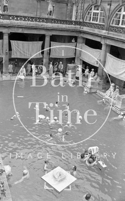 Filming the Bawdy Adventures of Tom Jones at the Roman Baths, Bath 1976