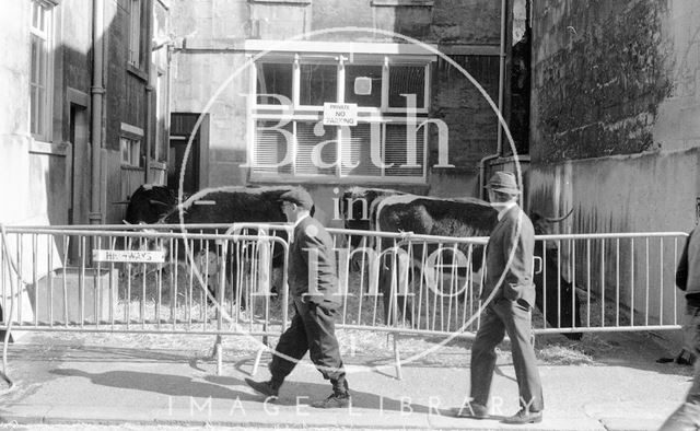 Filming the Bawdy Adventures of Tom Jones at Abbey Green, Bath 1976