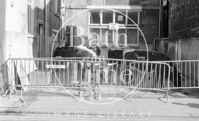 Filming the Bawdy Adventures of Tom Jones at Abbey Green, Bath 1976