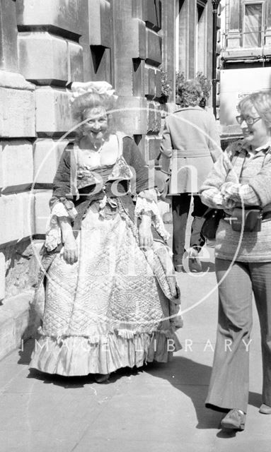 Filming the Bawdy Adventures of Tom Jones at Abbey Green, Bath 1976