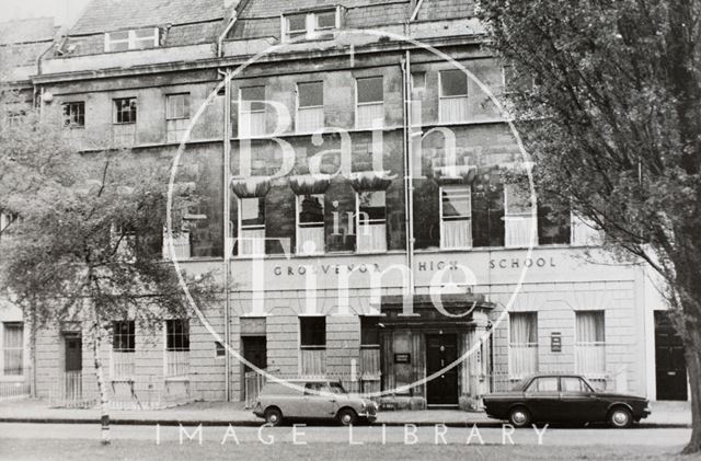 Grosvenor High School, 3 to 5, Grosvenor Place, Bath c.1970