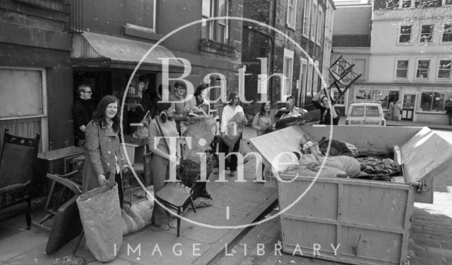 Clearing 1 & 2, Abbey Green, Bath before renovation 1971