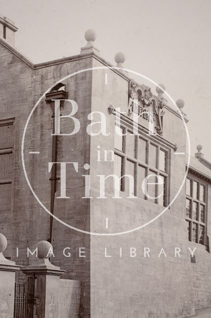 West Twerton Council Schools, The Hollow, Twerton, Bath c.1910 - detail