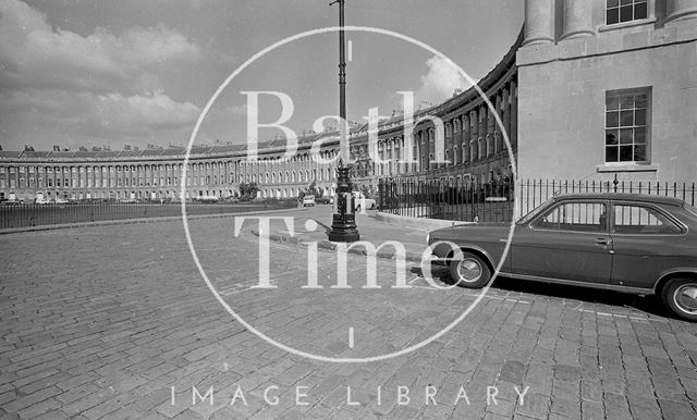 Royal Crescent, Bath 1972