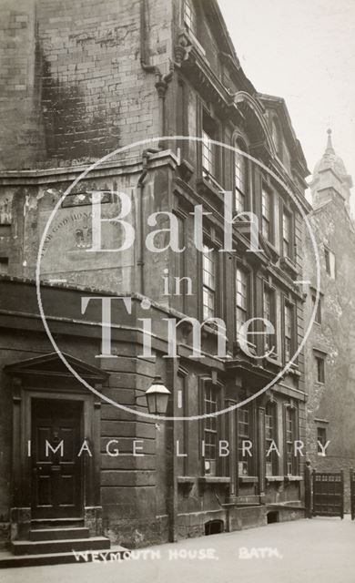 Weymouth House National Schools, off St. James's Street (South), Bath c.1920