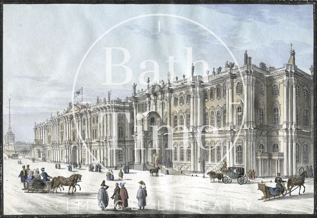 The Winter Palace, St. Petersburg, Russia 1834