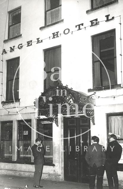 The Angel Hotel, Westgate Street, Bath c.1960