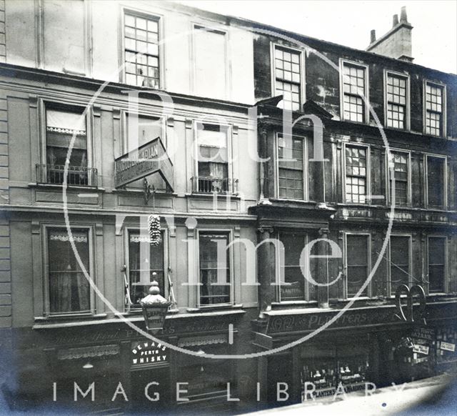 The Grapes Hotel, 14, Westgate Street, Bath c.1903