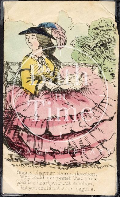 Rude comic valentine, cover,  c.1840-1850