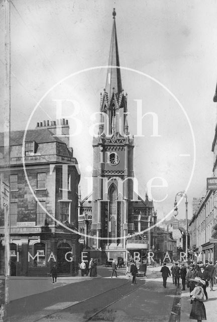 St. Michael's Church, Northgate Street, Bath c.1910