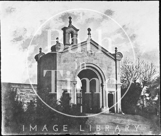 Gatehouse, Lansdown Cemetery, Lansdown, Bath 1853