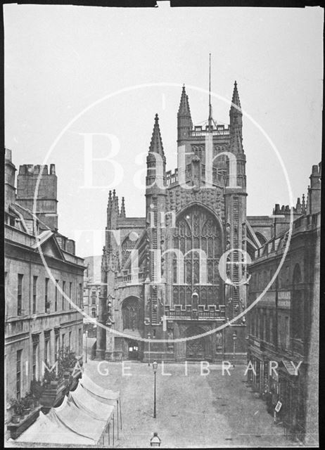 Bath Abbey and Abbey Church Yard 1853