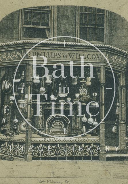 Phillips & Willcox, 34, Milsom Street, Bath 1863