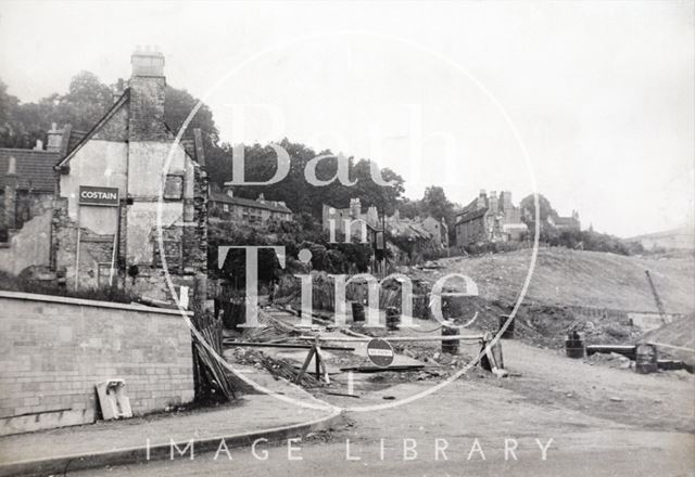 Wells Road reconstruction scheme, Bath c.1965