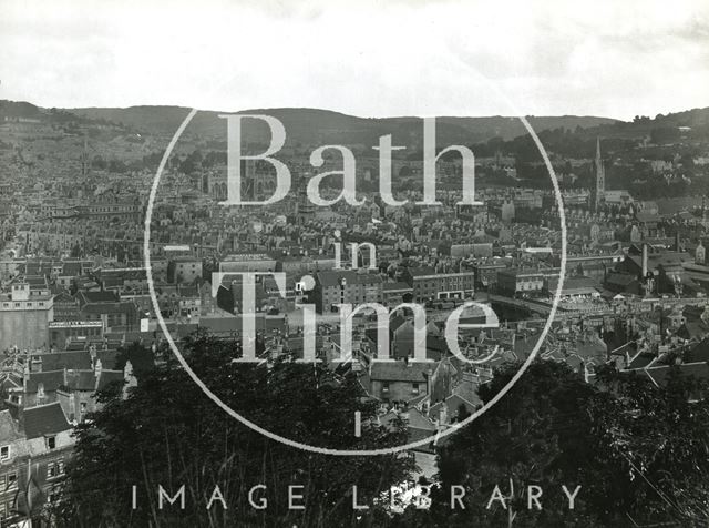 View of Bath from Beechen Cliff c.1920