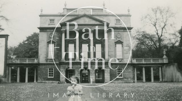 Outside the Holburne Museum, Bath 1950s