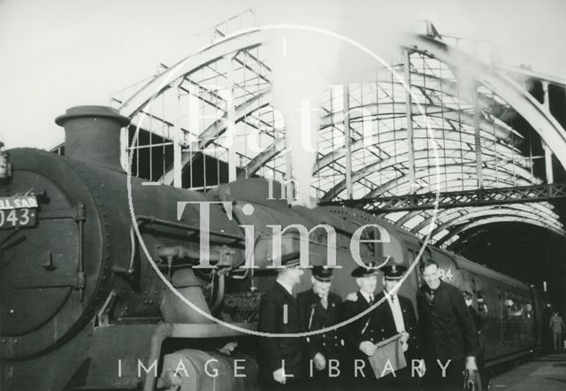 The last ride on the Somerset & Dorset Joint Railway, Green Park Station, Bath 1966