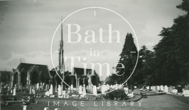 St. James's Cemetery, Lower Bristol Road, Bath 1964