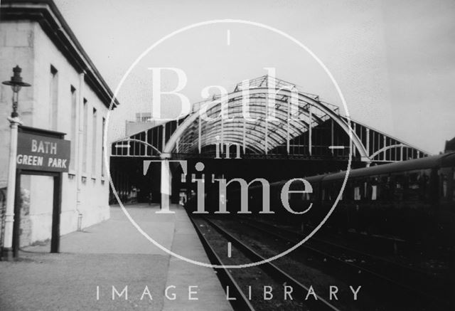 Green Park Station, Bath 1966