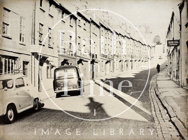 Lampard's Buildings, Bath 1965