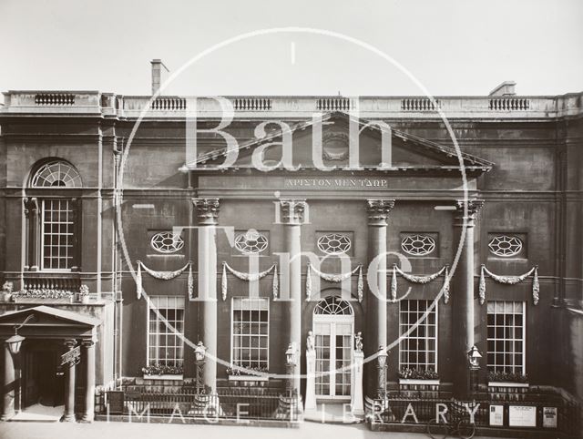 Pump Room (exterior), Bath 1930s