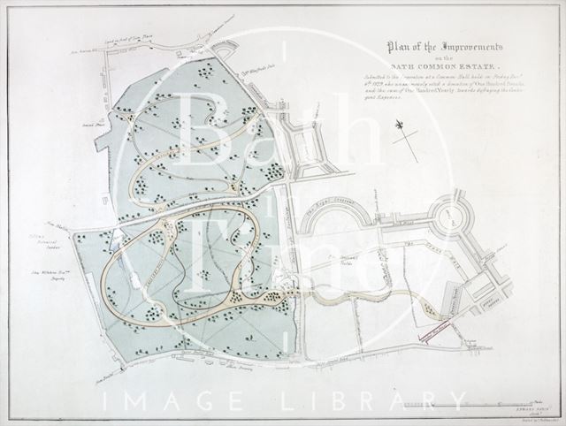 Plan of the Improvements on the Bath Common Estate